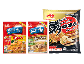 Pelancaran Seri-Aji® Nasi Goreng Kari, Sup Ayam & “Ajinomoto Gyoza”