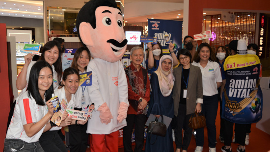 Ajinomoto Malaysia Mempromosikan “Makan Sihat, Hidup Aktif” kepada rakyat Malaysia di NMM 2023