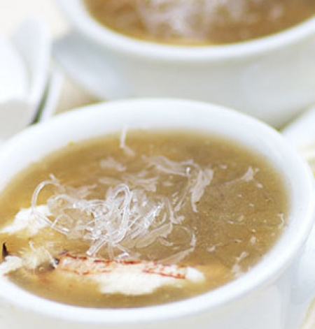 Sup Sirip Ikan Yu Vegetarian