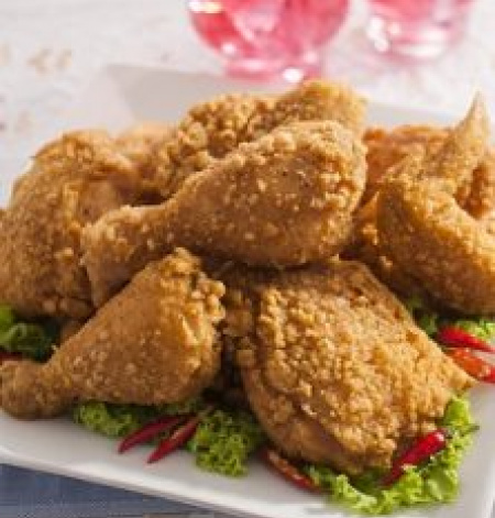 Ayam Goreng Garing (Pedas)