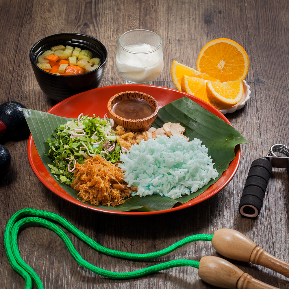 Kerabu Rice / Nasi Kerabu