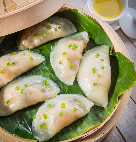 Chai Kueh (Steamed Vegetables Dumpling)