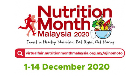 Ajinomoto Terus Menjadi Penaja Utama Bagi Acara Tahunan Bulan Nutrisi Malaysia - Mempromosikan “Makan Sihat, Hidup Akti