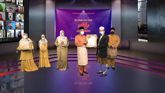 JAKIM Awarded Ajinomoto Company “The Best Malaysian Halal Certificate Holder”
