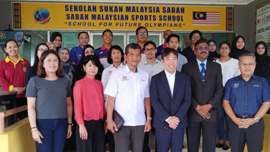 Ajinomoto (Malaysia) Berhad Further Expands Sports Nutrition Awareness Project to Sabah Malaysian Sports School