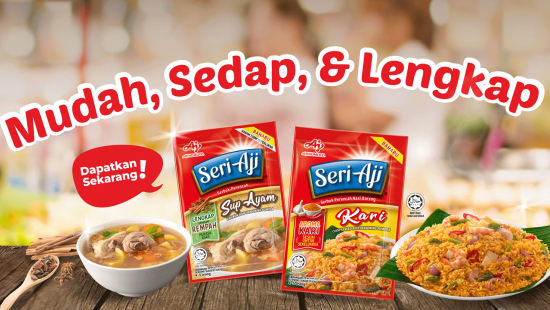 Enjoy Beloved Taste of New Sensational Products from Seri-Aji®