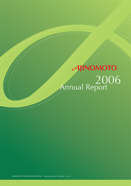 Laporan Tahunan Ajinomoto 2006