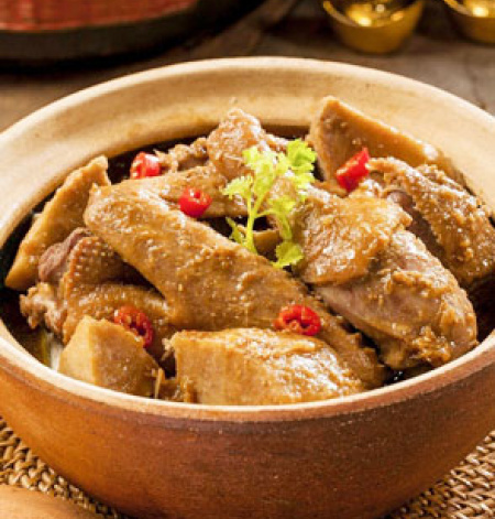 Claypot Duck with Yam