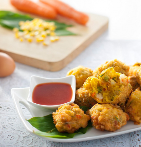 Crunchy Vegetable Fritters