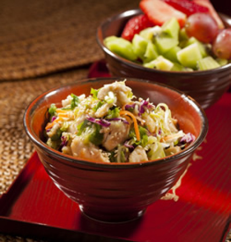 Chicken in Chinese Style Coleslaw Bento