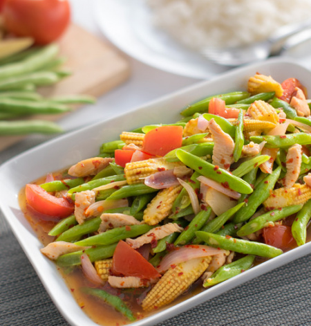 Mixed Vegetable with French Bean