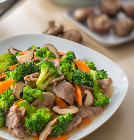 Stir-Fried Vegetables with Beef