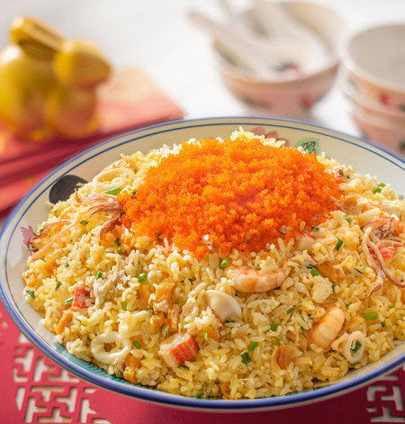 Prosperous Golden Seafood Fried Rice