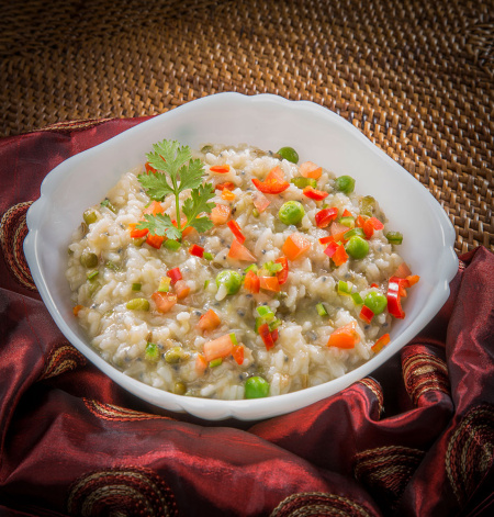 Vegetable Khichdi Recipe (Rice and Lentil Porridge)